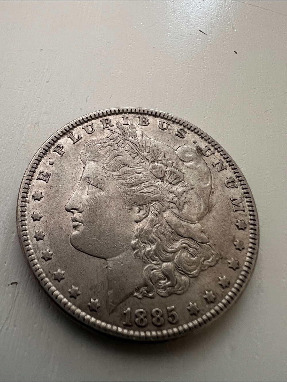 1885 Morgan Silver Dollar - Classic Silver Coin